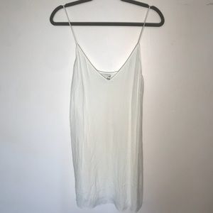 Wilfred white slip dress